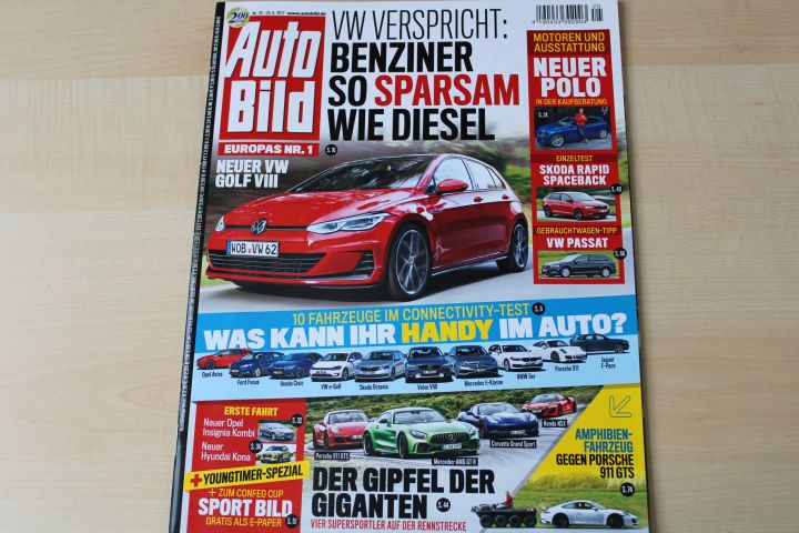 Deckblatt Auto Bild (25/2017)